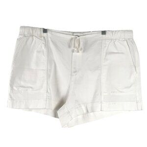 Banana‎ Republic Denim Shorts Womens 2XL White Cotton Blend NWT SS-2034